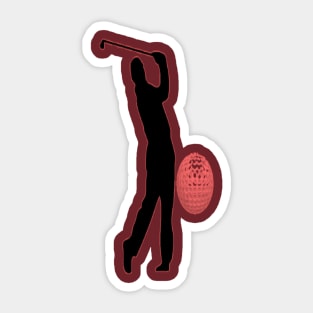 Golf Swing Sticker